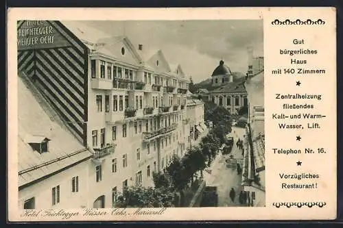 AK Mariazell, Hotel Feichtegger Weisser Ochs