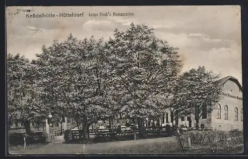 AK Knödelhütte-Hütteldorf, Anton Riedl`s Gasthaus