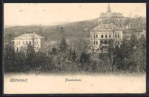 AK Hütteldorf, Blick auf das Frauenheim