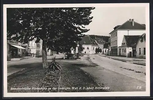 AK Kirchschlag in der buckligen Welt, Platz, Geschäft von Matthias Nieder