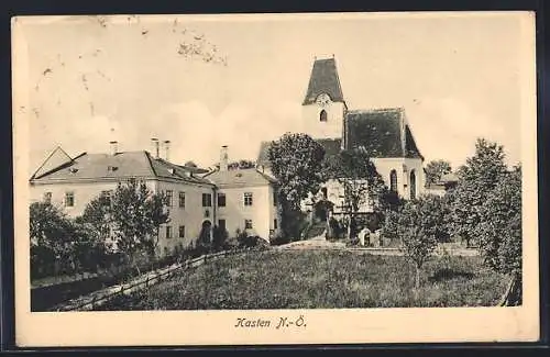 AK Kasten, Teilansicht mit Kirche