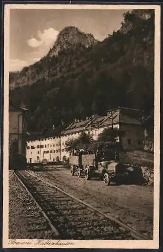 AK Hallein, Blick auf die Brauerei Kaltenhausen