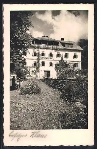 AK Kötschach /Kärnten, Gasthof Kürschner von Walter Klauss