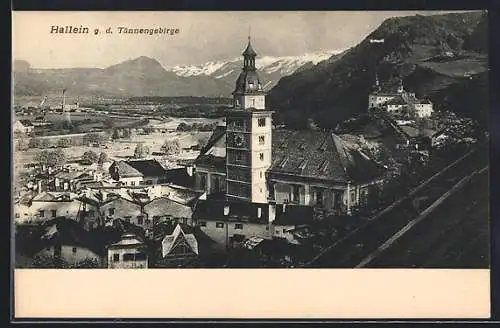 AK Hallein, Teilansicht g. d. Tännengebirge