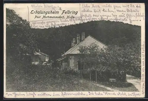 AK Muthmannsdorf /N.-Oe., Erholungsheim Felbring