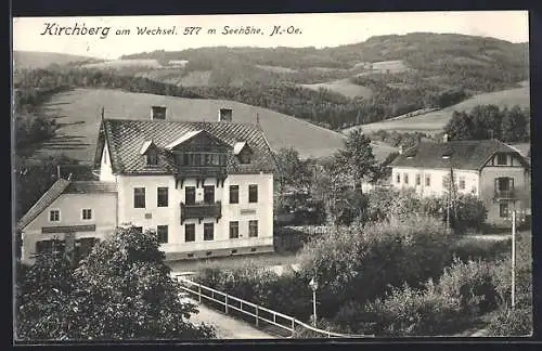 AK Kirchberg am Wechsel, Ortspartie