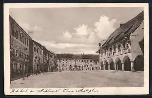 AK Rohrbach i. Mühlviertel, Oberer Marktplatz