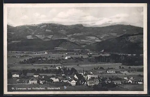 AK St. Lorenzen bei Knittelfeld, Teilansicht