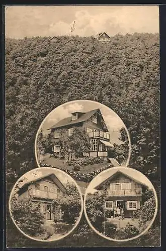 AK Schwelm, Die Pension Eichenhof am Berg