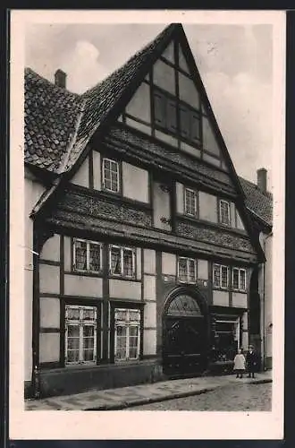 AK Herford, Altdeutsches Haus in der Komthurstrasse