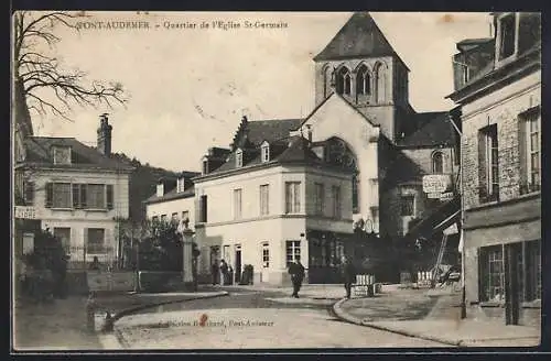 AK Pont-Audemer, Quartier de l`église St-Germain