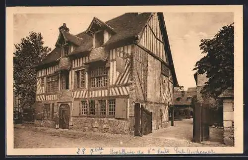 AK Pont-Audemer, Facade de l`Auberge du Vieux Puits