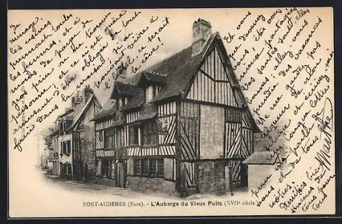 AK Pont-Audemer, L`Auberge du Vieux Puits (XVIIe siècle)