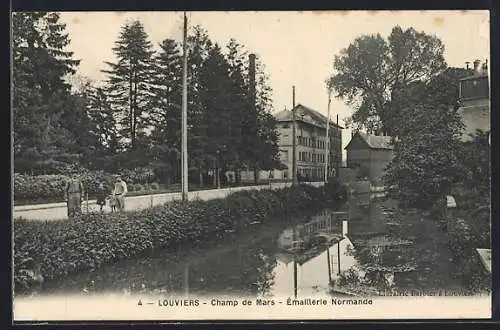 AK Louviers, Champ de Mars, Émaillerie Normande