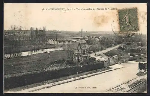 AK Nonancourt, Vue d`ensemble des Usines de Vrioseuil