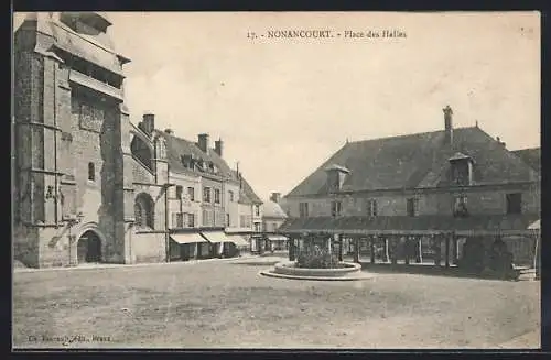 AK Nonancourt, Place des Halles