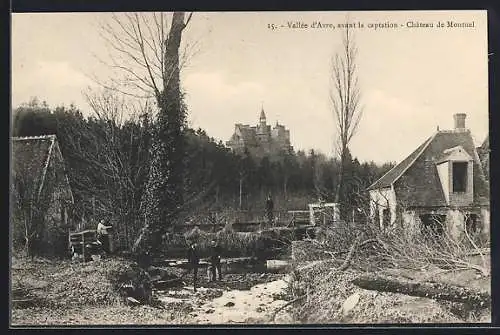 AK Montuel, Vallée d`Arve avant la captation, Château de Montuel