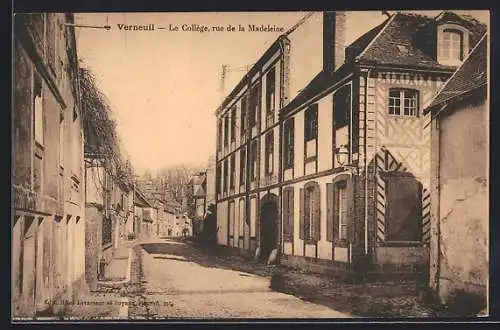 AK Verneuil, Le Collège, rue de la Madeleine