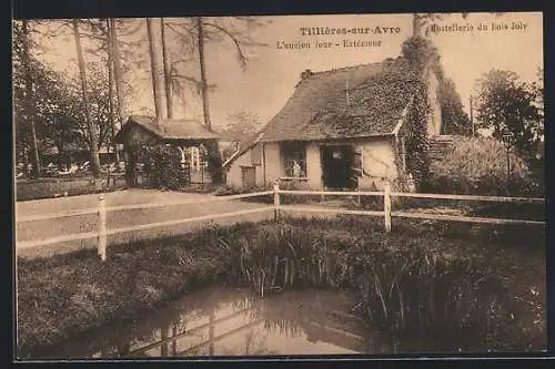 AK Tillières-sur-Avre, L`ancien four, Extérieur de l`Hostellerie du Bois Joly