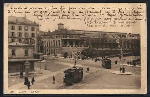 AK Genève, La gare