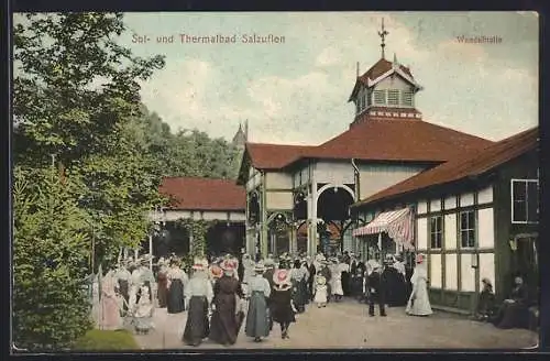 AK Salzuflen, Blick auf die Wandelhalle