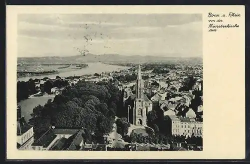 AK Bonn a. Rhein, Ansicht von der Münsterkirche aus