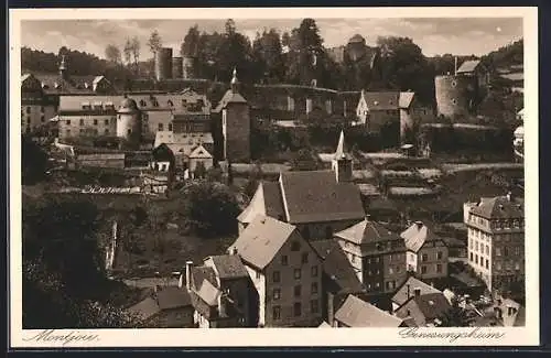 AK Montjoie, Teilansicht mit Genesungsheim