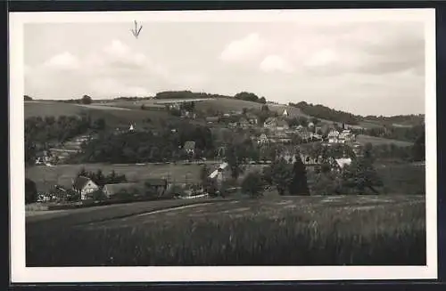 AK Kürten /Köln, Ortsansicht vom Feld aus