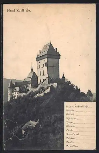 AK Karlstejn, Hrad