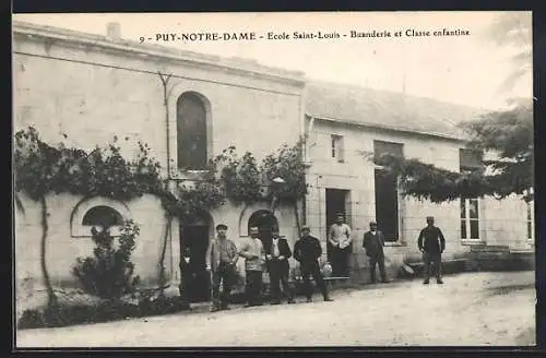 AK Puy-Notre-Dame, École Saint-Louis, Buanderie et Classe enfantine