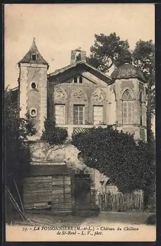 AK La Possonnière, Château du Chilleau de St-René