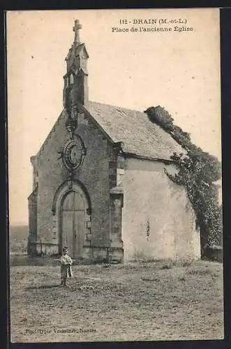 AK Drain, Place de l`ancienne Église