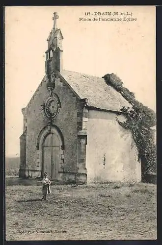 AK Drain, Place de l`ancienne Église