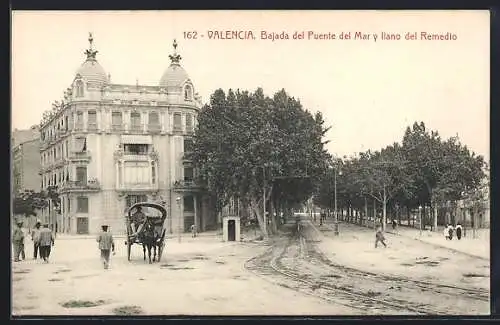 AK Valencia, Bajada del Puente del Mar y Ilano del Remedio