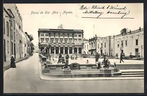 AK Puerto de la Luz, Plaza de Sta. Ana, Museo