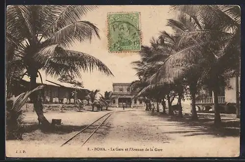 AK Boma, La Gare et l`Avenue de la Gare