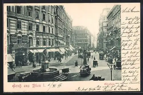 AK Wien, Geschäftshaus A. Keller am Graben