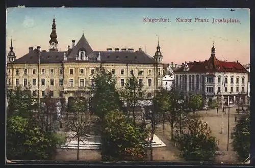 AK Klagenfurt, Kaiser Franz Josefsplatz