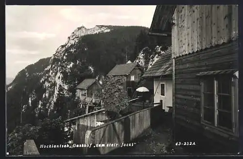 AK Hochlantsch, Gasthof zum steir. Jockl