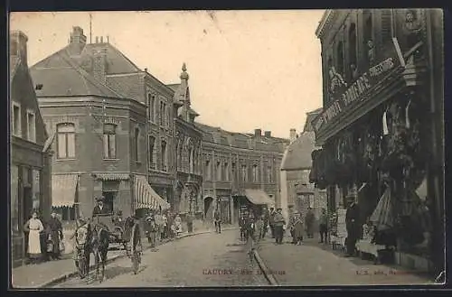 AK Caudry, Rue Gambetta