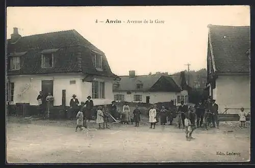 AK Anvin, Avenue de la Gare