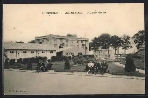 AK Le Bourget, Aerodrome Civil, le Jardin des As, Flughafen