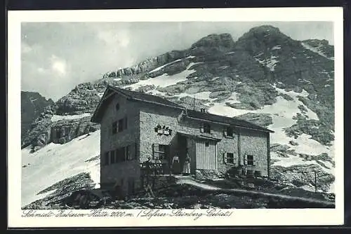 AK Schmidt-Zabierow-Hütte, Berghütte im Loferer-Steinberg-Gebiet