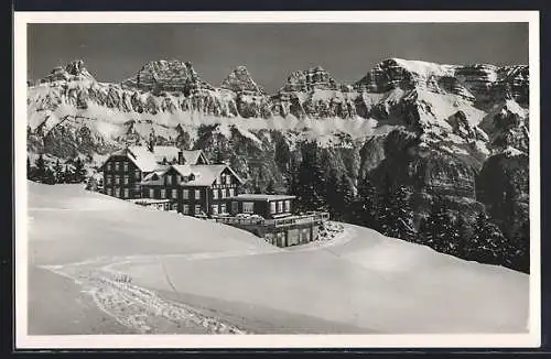 AK Flumserberg, Hotel Gamperdon im Winter