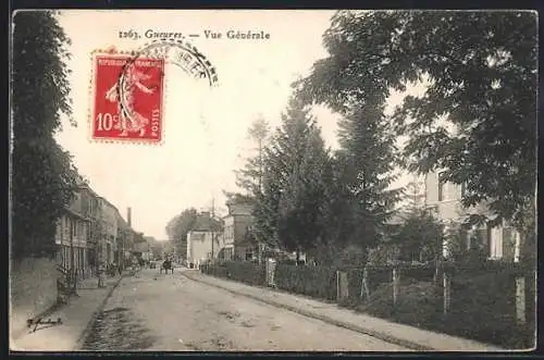 AK Gueures, Vue Gènèrale, Strassenpartie