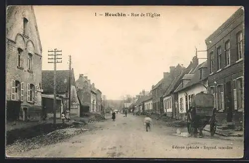 AK Heuchin, Rue de l`Eglise