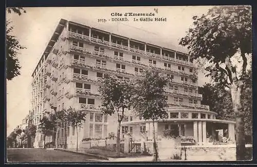 AK Dinard, Le Gallic Hôtel sur la Côte d`Émeraude