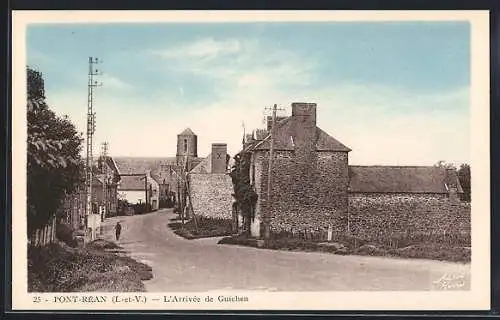 AK Pont-Réan, L`Arrivée de Guichen