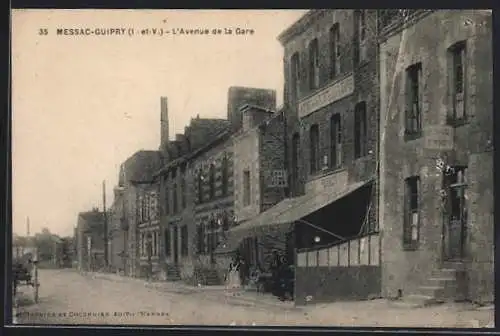 AK Messac-Guipry, L`Avenue de la Gare