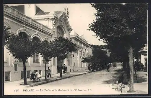 AK Dinard, Le Casino et le Boulevard de l`Écluse